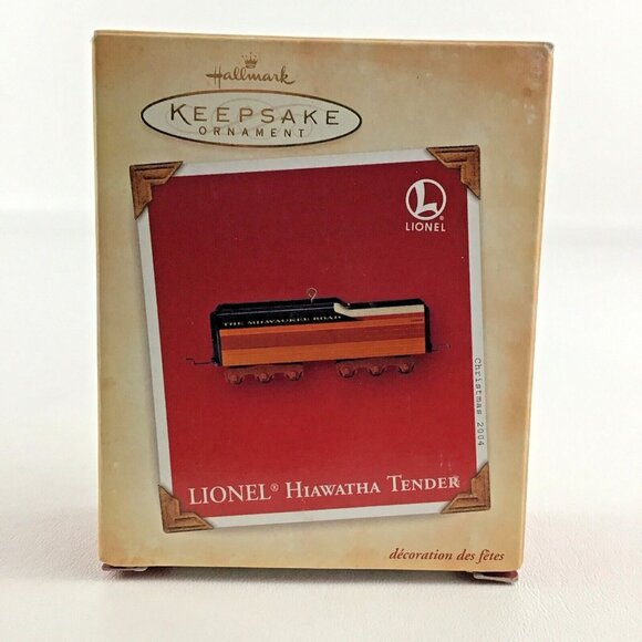 Hallmark Other - Hallmark Keepsake Christmas Ornament Lionel Train Hiawatha Tender Die Cast 2004